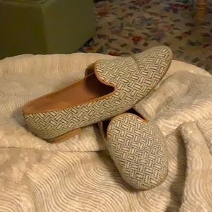 GREEN/BLUE/CREAM SHOES BY ZALO 8 LEATHER SOLES